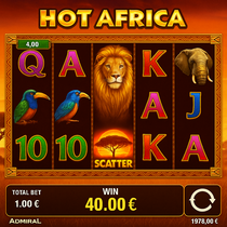 Admiral Bet - Hot Africa Slot Game